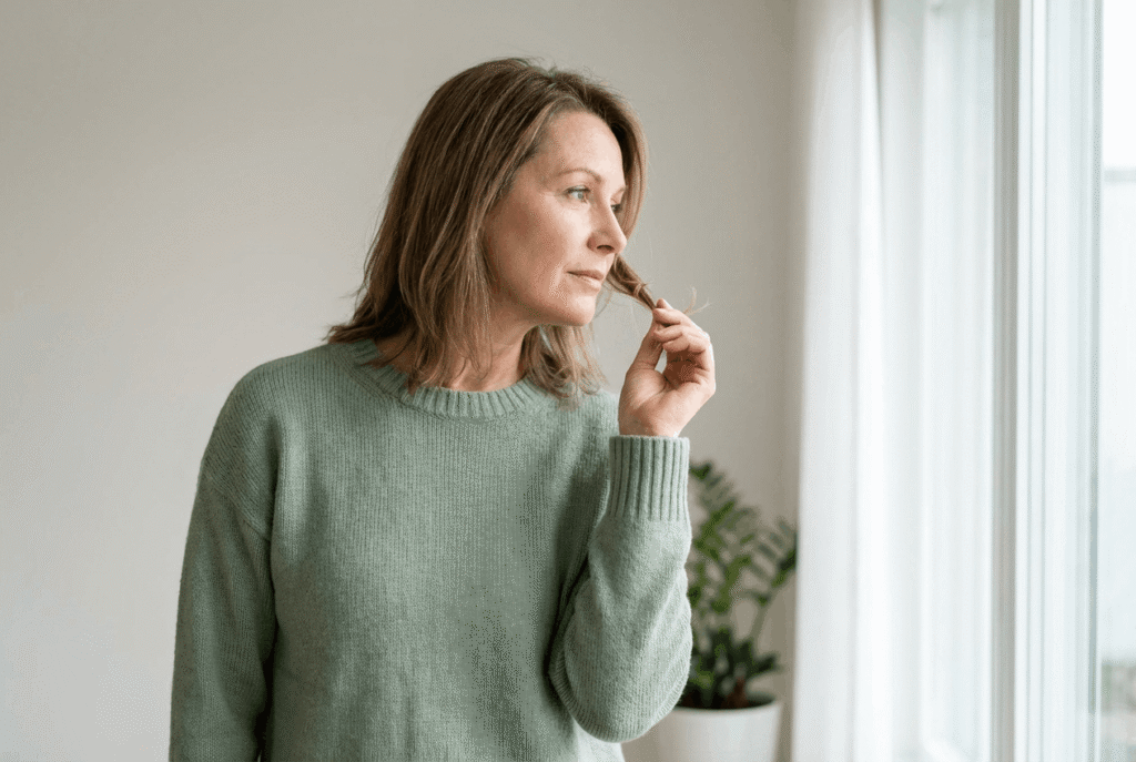 hormonal changes and hair thinning after 50