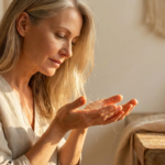 why am i losing so much hair female — woman examining hair loss over 40