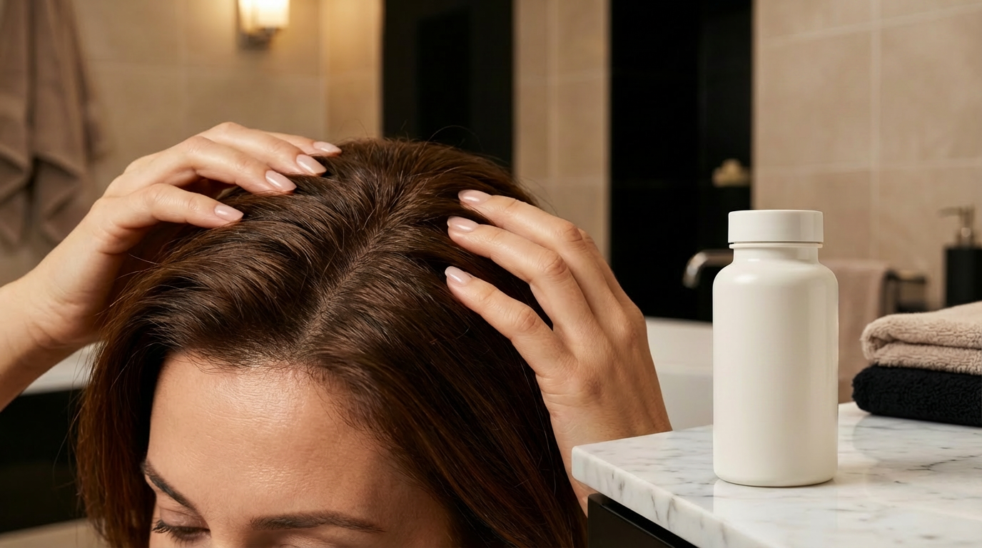 scalp massage for hair growth women over 40